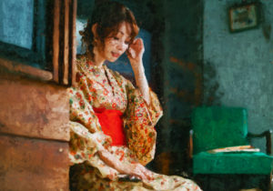 写真から油絵を制作